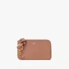 Alphabet-Geldbörse aus glänzendem Leder Alphabet-Geldbörse aus glänzendem Leder