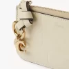 Alphabet-Geldbörse aus Leder mit Kroko-Effekt Alphabet-Geldbörse aus Leder mit Kroko-Effekt