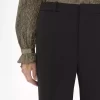 Ausgestellte, maßgeschneiderte Hose aus Wolle Grain de Poudre Ausgestellte, maßgeschneiderte Hose aus Wolle Grain de Poudre