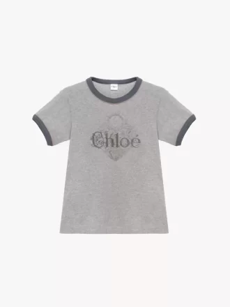 Baby Fit Logo-T-Shirt aus Baumwolljersey