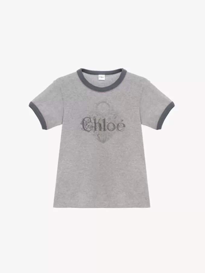 Baby Fit Logo-T-Shirt aus Baumwolljersey Baby Fit Logo-T-Shirt aus Baumwolljersey