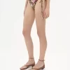 Bikinihose mit Rosenprint