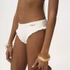 Bikinihose mit Rüschen