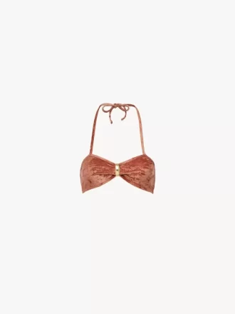 Bikinioberteil mit Metalldetails