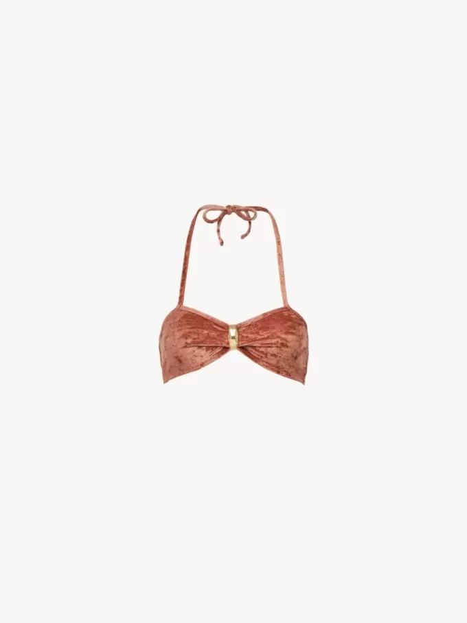Bikinioberteil mit Metalldetails