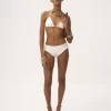 Bikinioberteil mit Rüschen