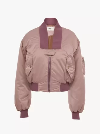 Bomberjacke aus Nylon