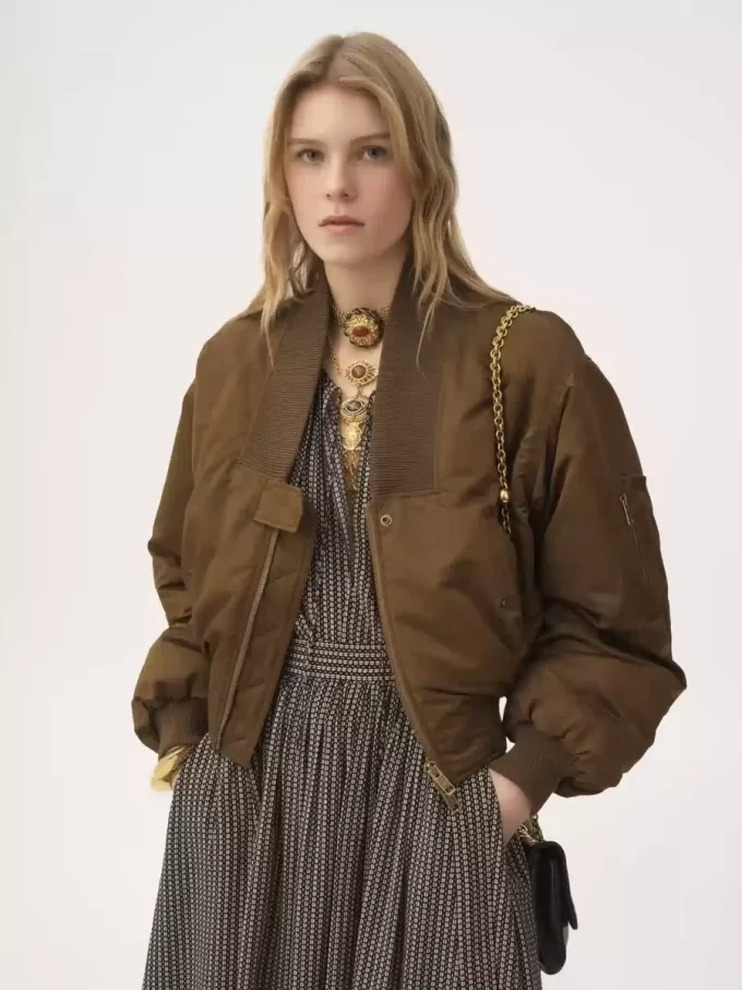 Bomberjacke aus Nylon Bomberjacke aus Nylon