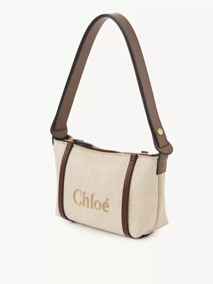 Chloé Carry Umhängetasche aus Bast