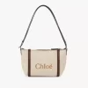 Chloé Carry Umhängetasche aus Bast