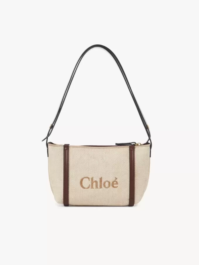 Chloé Carry Umhängetasche aus Bast