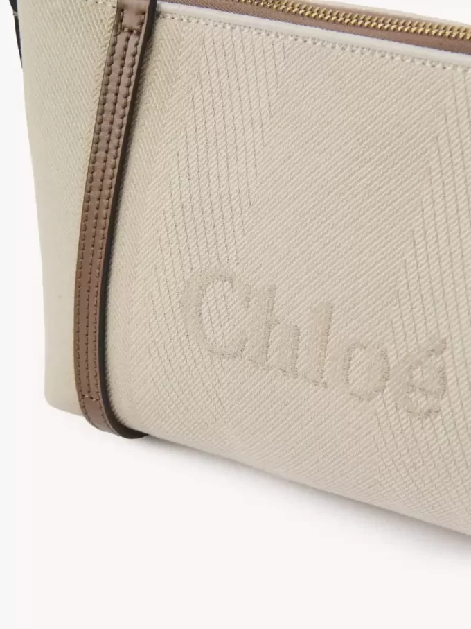 Chloé Carry Umhängetasche aus Canvas