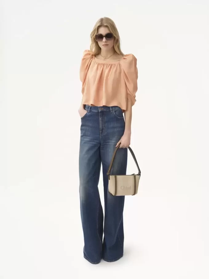 Chloé Carry Umhängetasche aus Canvas