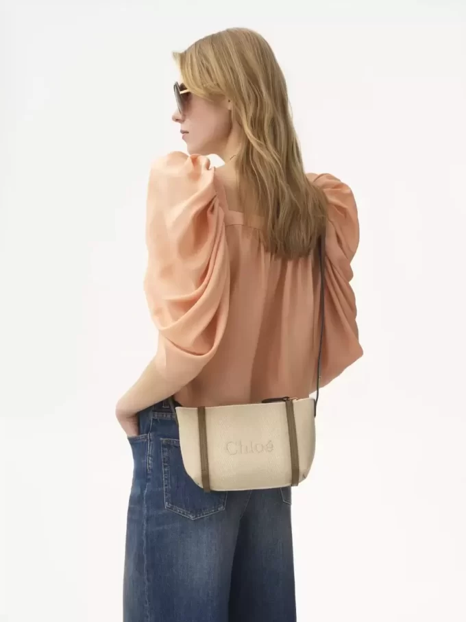 Chloé Carry Umhängetasche aus Canvas