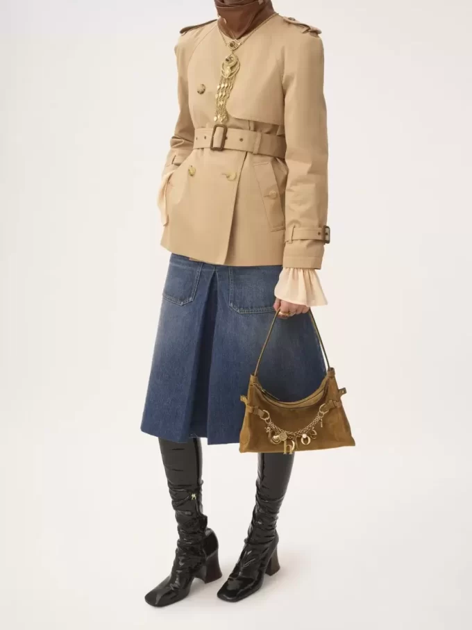 Chloé Charms Hobo Bag aus Wildleder Chloé Charms Hobo Bag aus Wildleder
