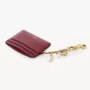 Chloé Charms Kartenetui aus genarbtem Leder Chloé Charms Kartenetui aus genarbtem Leder