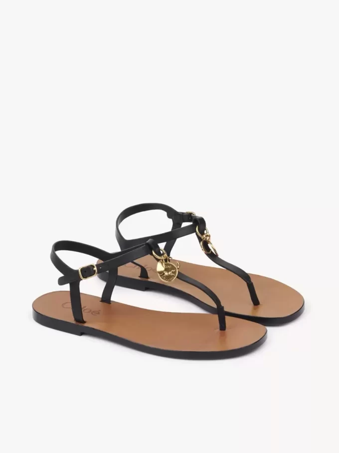 Chloé Charms Sandale Chloé Charms Sandale