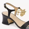 Chloé Charms Sandale mit Absatz Chloé Charms Sandale mit Absatz