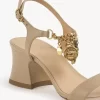 Chloé Charms Sandale mit Absatz Chloé Charms Sandale mit Absatz