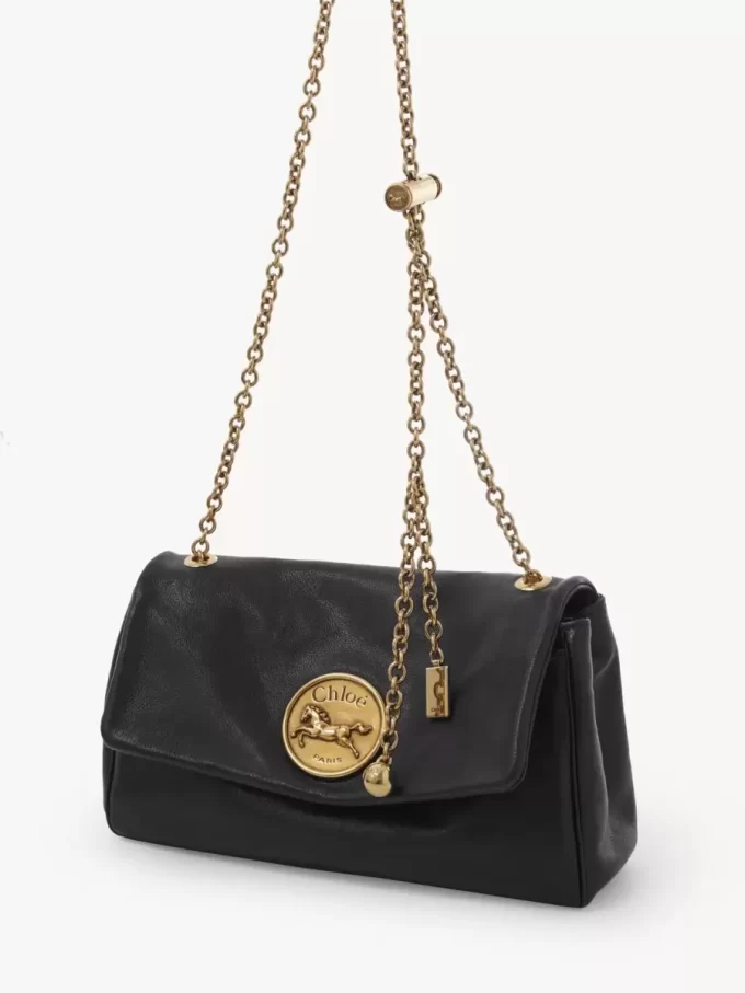 Chloé Heritage Umhängetasche aus genarbtem Leder Chloé Heritage Umhängetasche aus genarbtem Leder