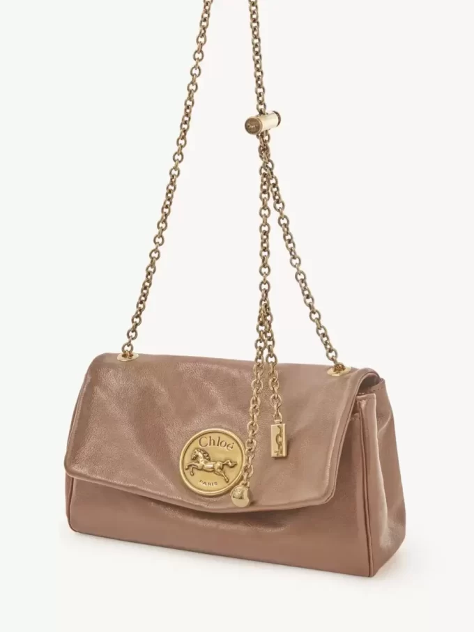 Chloé Heritage Umhängetasche aus genarbtem Leder Chloé Heritage Umhängetasche aus genarbtem Leder
