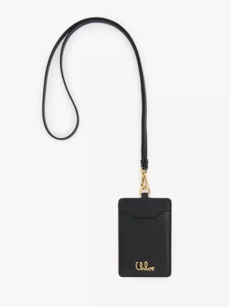 Chloé Iconic Passetui aus genarbtem Leder