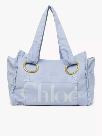 Chloé Plage Tragetasche aus Baumwolle