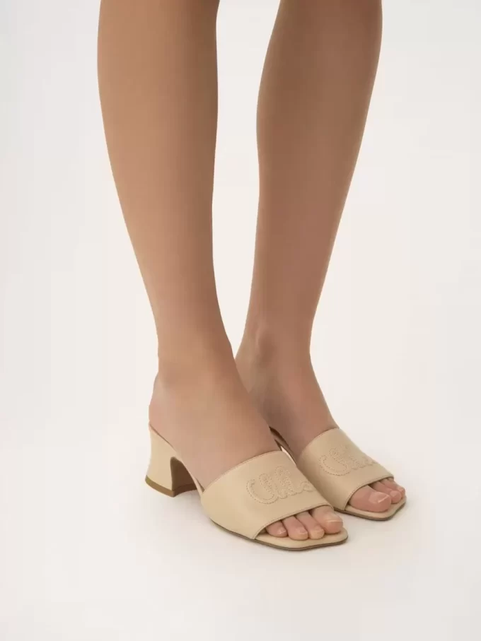 Chloé Soleil Pantoletten mit Absatz Chloé Soleil Pantoletten mit Absatz