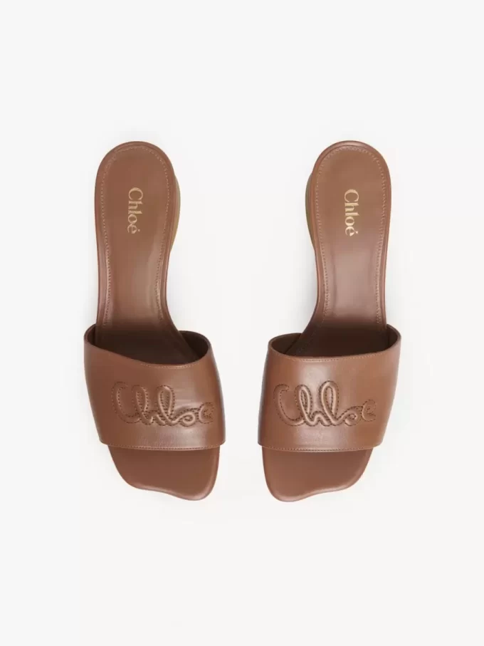 Chloé Soleil Pantoletten mit Absatz Chloé Soleil Pantoletten mit Absatz