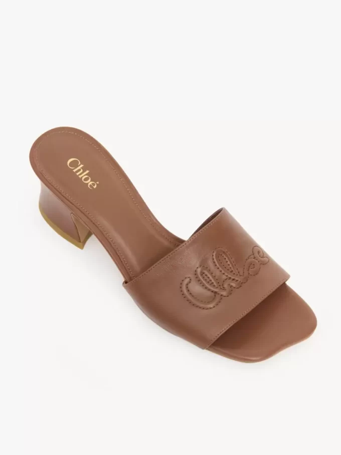 Chloé Soleil Pantoletten mit Absatz Chloé Soleil Pantoletten mit Absatz