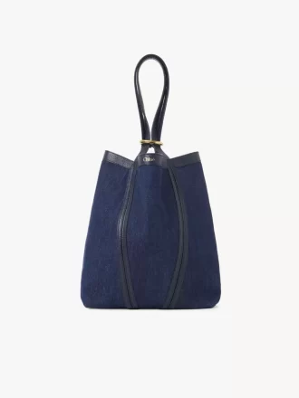 chlo spin einkaufstasche aus denim 2 330x440 - Chlo&eacute; Spin-Einkaufstasche aus Denim