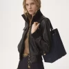 Chloé Spin-Einkaufstasche aus Denim Chloé Spin-Einkaufstasche aus Denim