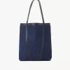 Chloé Spin-Einkaufstasche aus Denim Chloé Spin-Einkaufstasche aus Denim