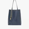 Chloé Spin Tote Bag aus genarbtem Leder Chloé Spin Tote Bag aus genarbtem Leder