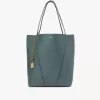 Chloé Spin Tote Bag aus genarbtem Leder Chloé Spin Tote Bag aus genarbtem Leder