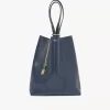 Chloé Spin Tote Bag aus genarbtem Leder Chloé Spin Tote Bag aus genarbtem Leder