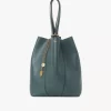 Chloé Spin Tote Bag aus genarbtem Leder Chloé Spin Tote Bag aus genarbtem Leder