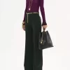 Chloé Spin Tote Bag aus genarbtem Leder