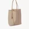 Chloé Spin Tote Bag aus genarbtem Leder Chloé Spin Tote Bag aus genarbtem Leder
