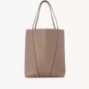 Chloé Spin Tote Bag aus genarbtem Leder Chloé Spin Tote Bag aus genarbtem Leder