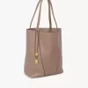 Chloé Spin Tote Bag aus genarbtem Leder Chloé Spin Tote Bag aus genarbtem Leder
