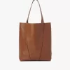 Chloé Spin Tote Bag aus genarbtem Leder