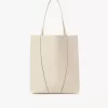 Chloé Spin Tote Bag aus genarbtem Leder Chloé Spin Tote Bag aus genarbtem Leder