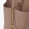 Chloé Spin Tote Bag aus genarbtem Leder Chloé Spin Tote Bag aus genarbtem Leder