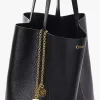 Chloé Spin Tote Bag aus genarbtem Leder