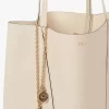 Chloé Spin Tote Bag aus genarbtem Leder Chloé Spin Tote Bag aus genarbtem Leder