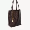 Chloé Spin Tote Bag aus Leder mit Python-Effekt Chloé Spin Tote Bag aus Leder mit Python-Effekt