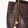 Chloé Spin Tote Bag aus Leder mit Python-Effekt Chloé Spin Tote Bag aus Leder mit Python-Effekt