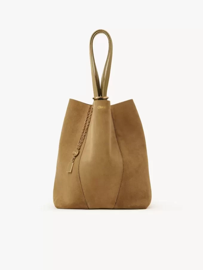 Chloé Spin Tote Bag aus Wildleder Chloé Spin Tote Bag aus Wildleder