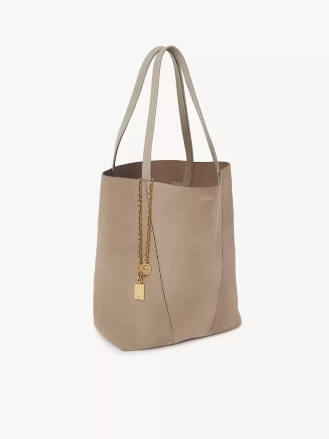 Chloé Spin Tote Bag aus Wildleder Chloé Spin Tote Bag aus Wildleder